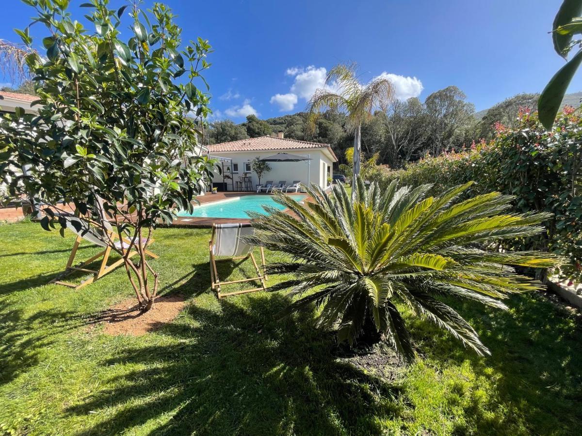 Magnifique Villa Recente Entre Mer Et Montagne Situee Entre Ajaccio Et Porticcio Cauro エクステリア 写真