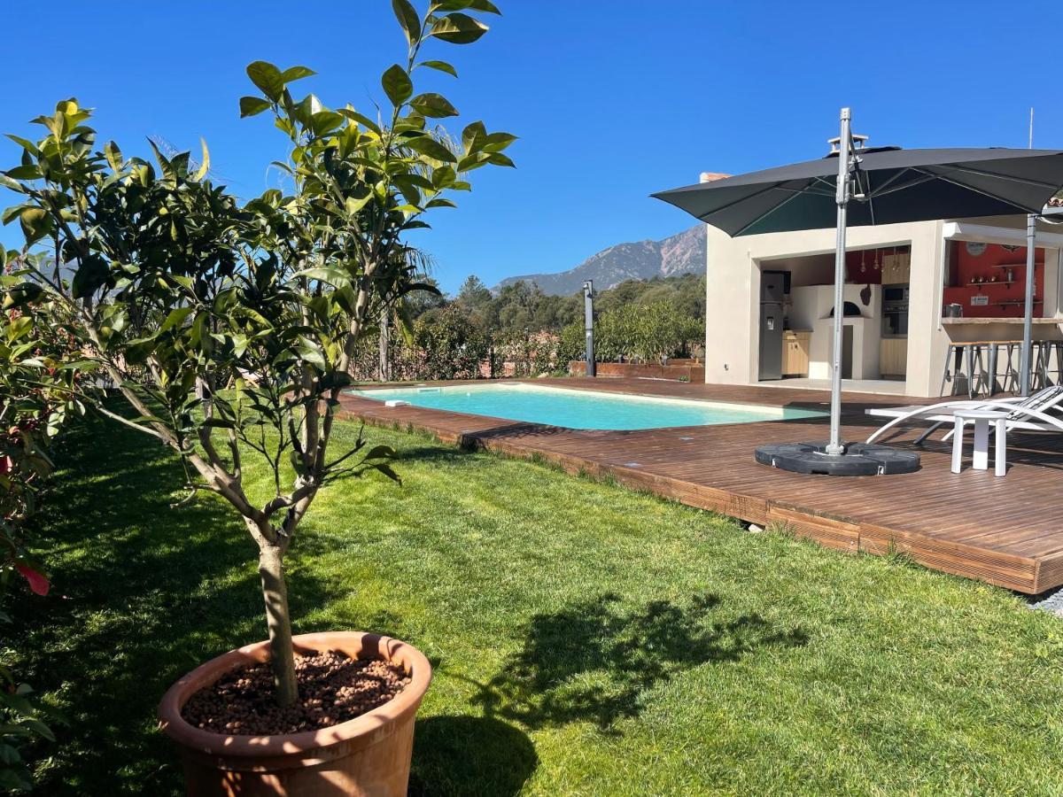 Magnifique Villa Recente Entre Mer Et Montagne Situee Entre Ajaccio Et Porticcio Cauro エクステリア 写真