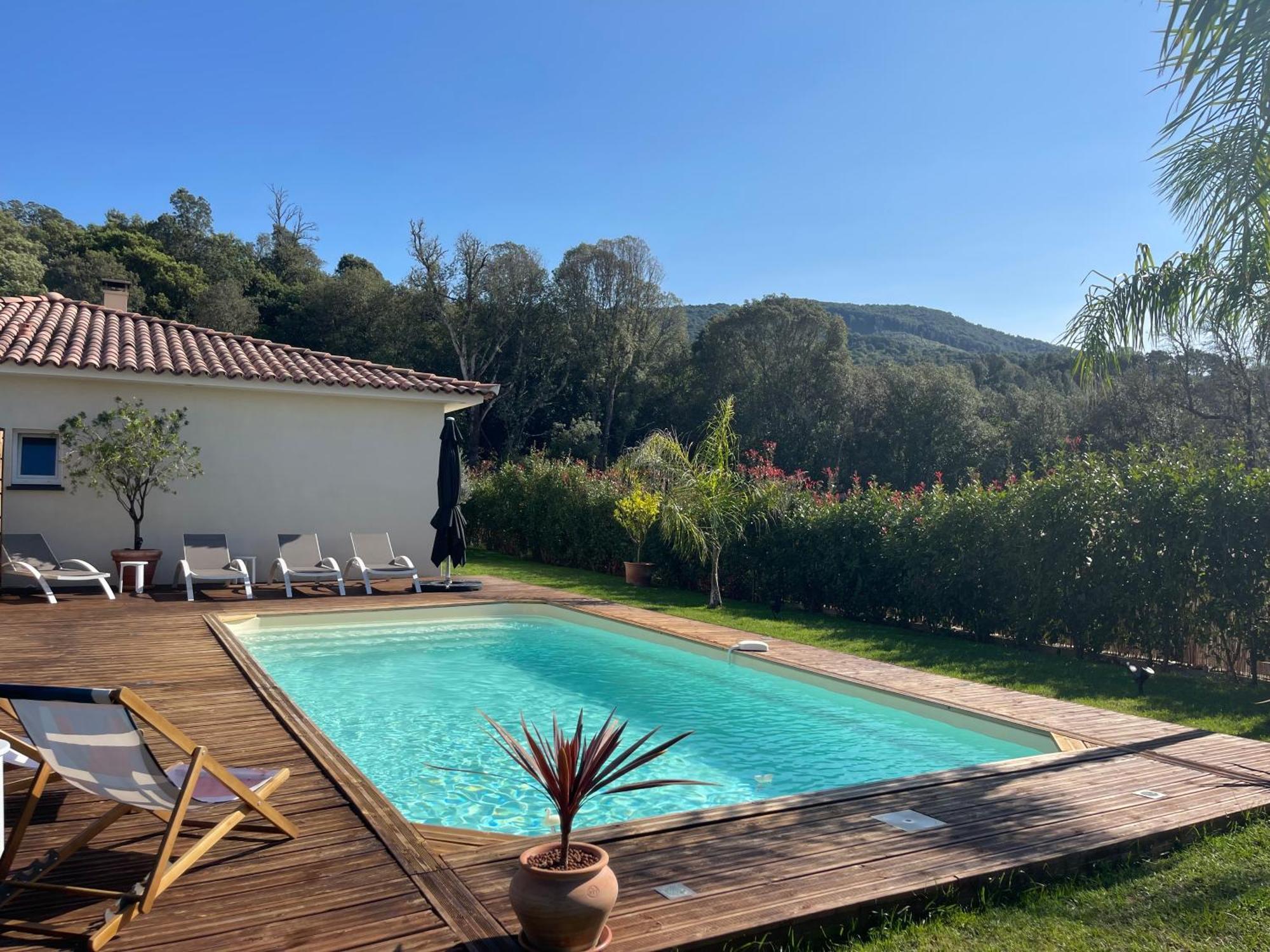Magnifique Villa Recente Entre Mer Et Montagne Situee Entre Ajaccio Et Porticcio Cauro エクステリア 写真
